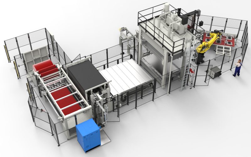 Ligne thermocompression